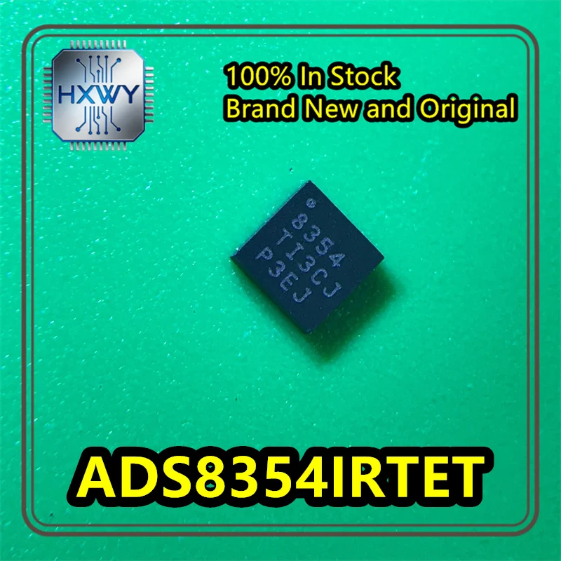 (1/5 piece) ADS8354IRTET 8354 WQFN16 16-bit SAR ADC, Brand New Original, In Stock, Electronic IC