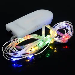 Cadena de luces LED de regalo, enlace de maquillaje, diferencia
