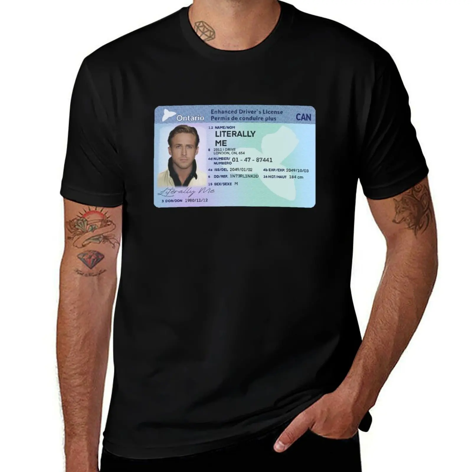 

Ryan Gosling, Literally Me Meme T-Shirt man graphic t shirt man t shirts high quality luxury brand
