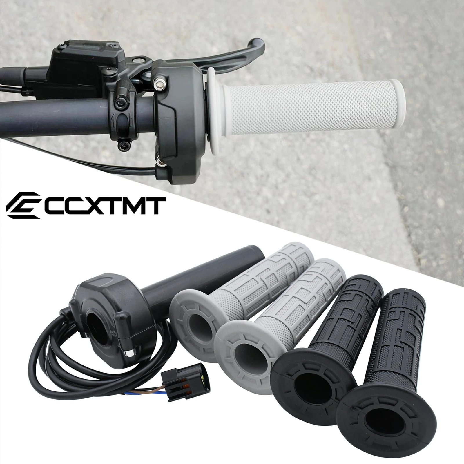 22mm Motorcycle Throttle Turn Grip Handlebar Accelerated Handle Throttle For Sur-Ron Surron Sur Ron Light Bee S X Dirt Bike
