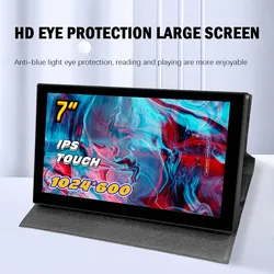 7 inch IPS laptop monito1024*600 Capacitive Touch Panel TFT LCD Module Screen Display for Raspberry Pi 3 B+/4b banana pi
