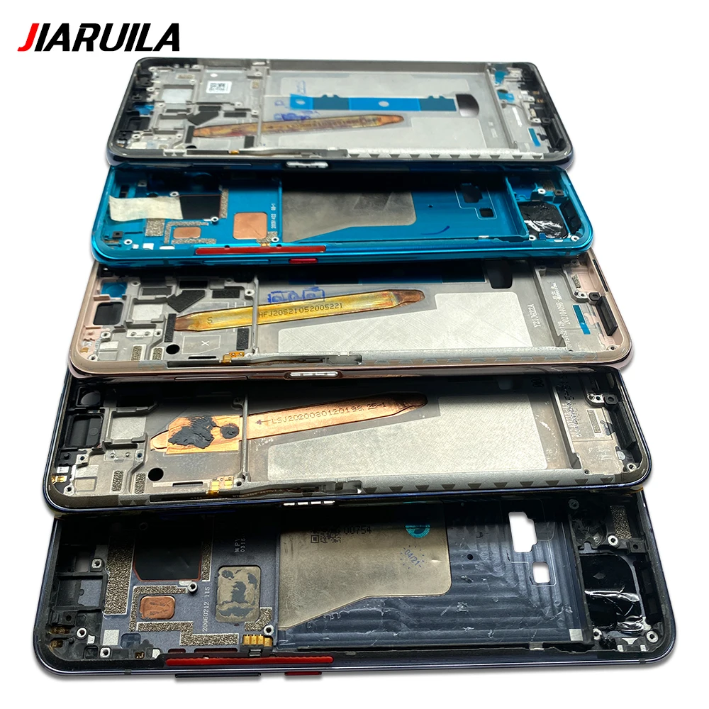 Middle Frame Housing For Xiaomi Poco X4 Pro 5G X3 X5 X6 Pro C65 X3 X4 GT Front LCD Frame Bezel Holder Cover Middle Housing Parts