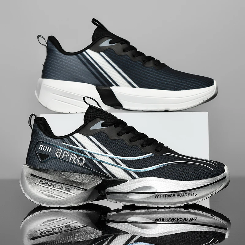 Herren-Laufschuhe mit Carbonplatte, Marathon-Spezialität, atmungsaktiv, leicht, bequeme Damen-Sportschuhe, Prime – Detail 5