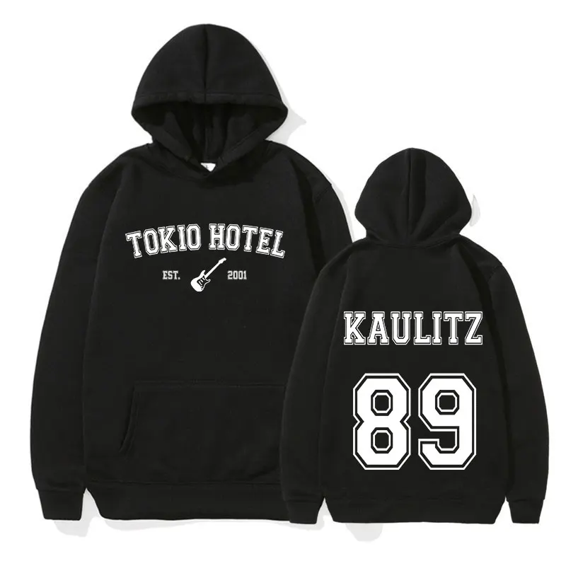 

Rock Band Tokio Hotel Kaulitz Hoodie Men's Fashion Casual Pullover Sweatshirt Men Women Hop Oversized Hooded Punk Streetwear