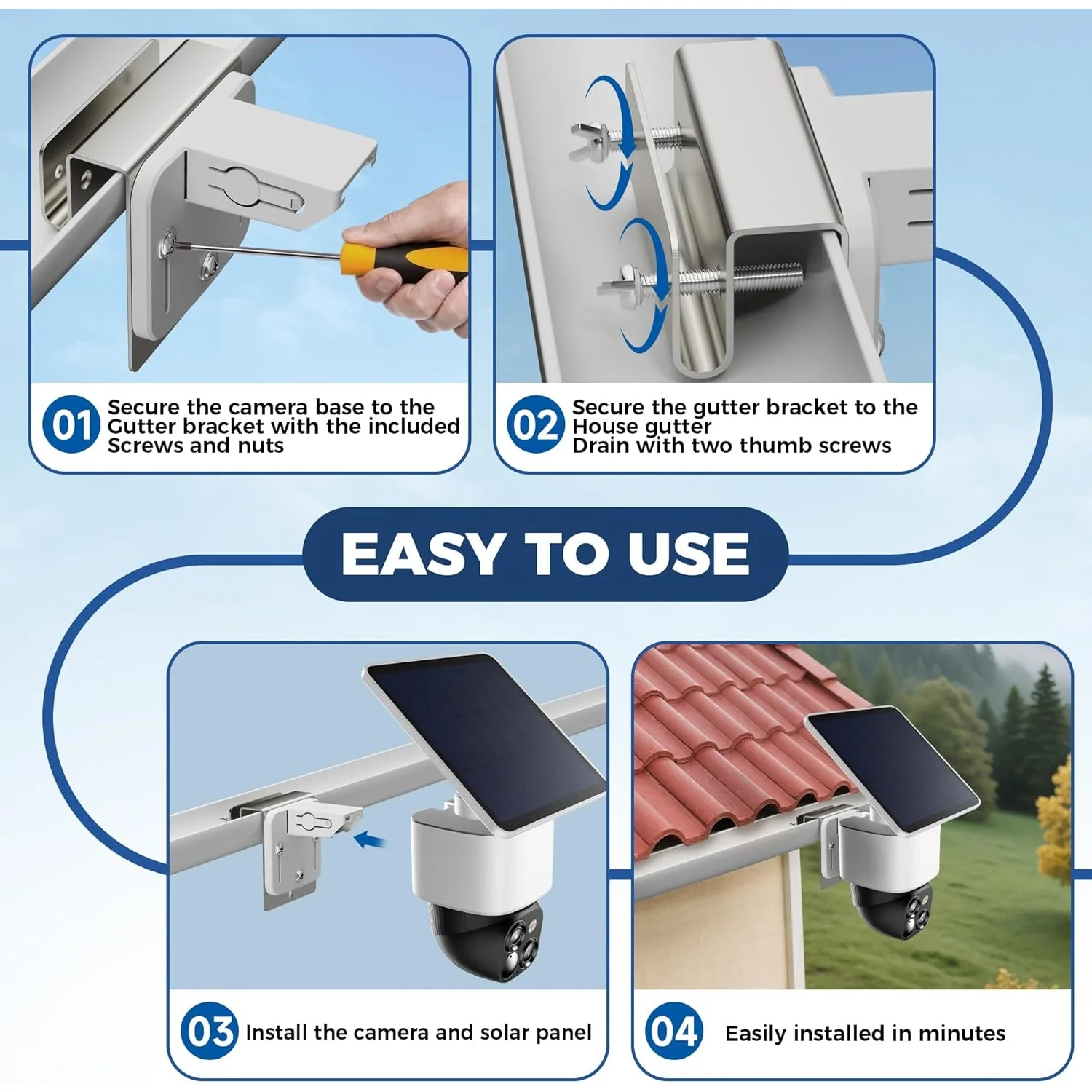 1 szt. Uchwyt ze stali nierdze – Home Security Eufy recenzja i cena