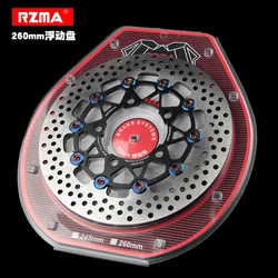 RZMA Floating Disc Electric Motorcycle Disc Brake Accessories Jin Zhan Third/Fourth Generation Mesh 260 Brake Discs