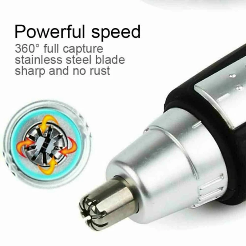 Electric Nose Hair Trimmer Ear Neck Eyebrow Trimmer Shaver Men Clean Trimmer Razors