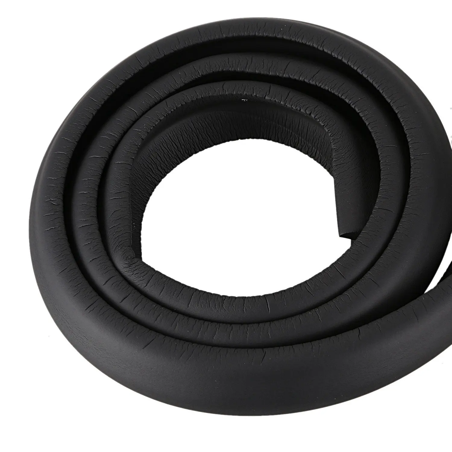 B78B-4Pcs Child Baby Safety Desk Table Edge Cover Guard Corner Protector Cushion Black & 1X 2M Children Protection Table Guard S