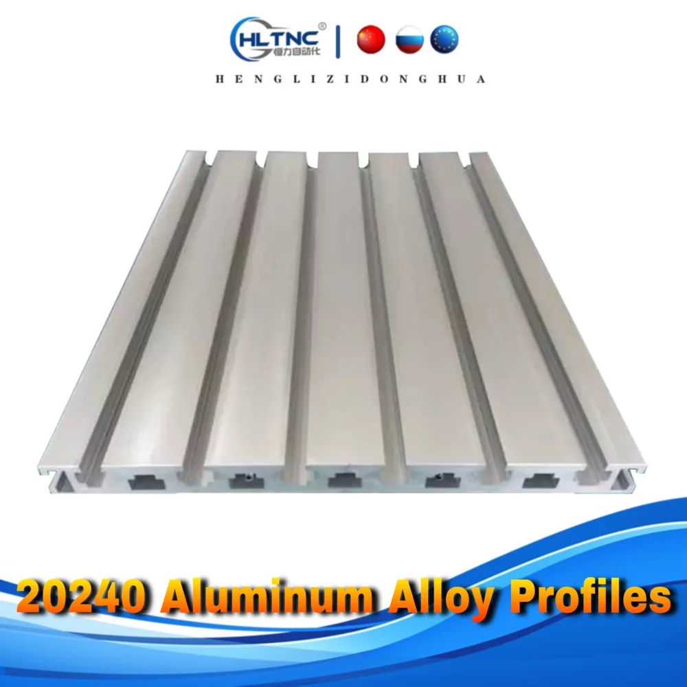 Industrial Aluminum Alloy Profiles European Standard 20240 Aluminum Square Tube Heavy-Duty Assembly Line Automatic Bracket