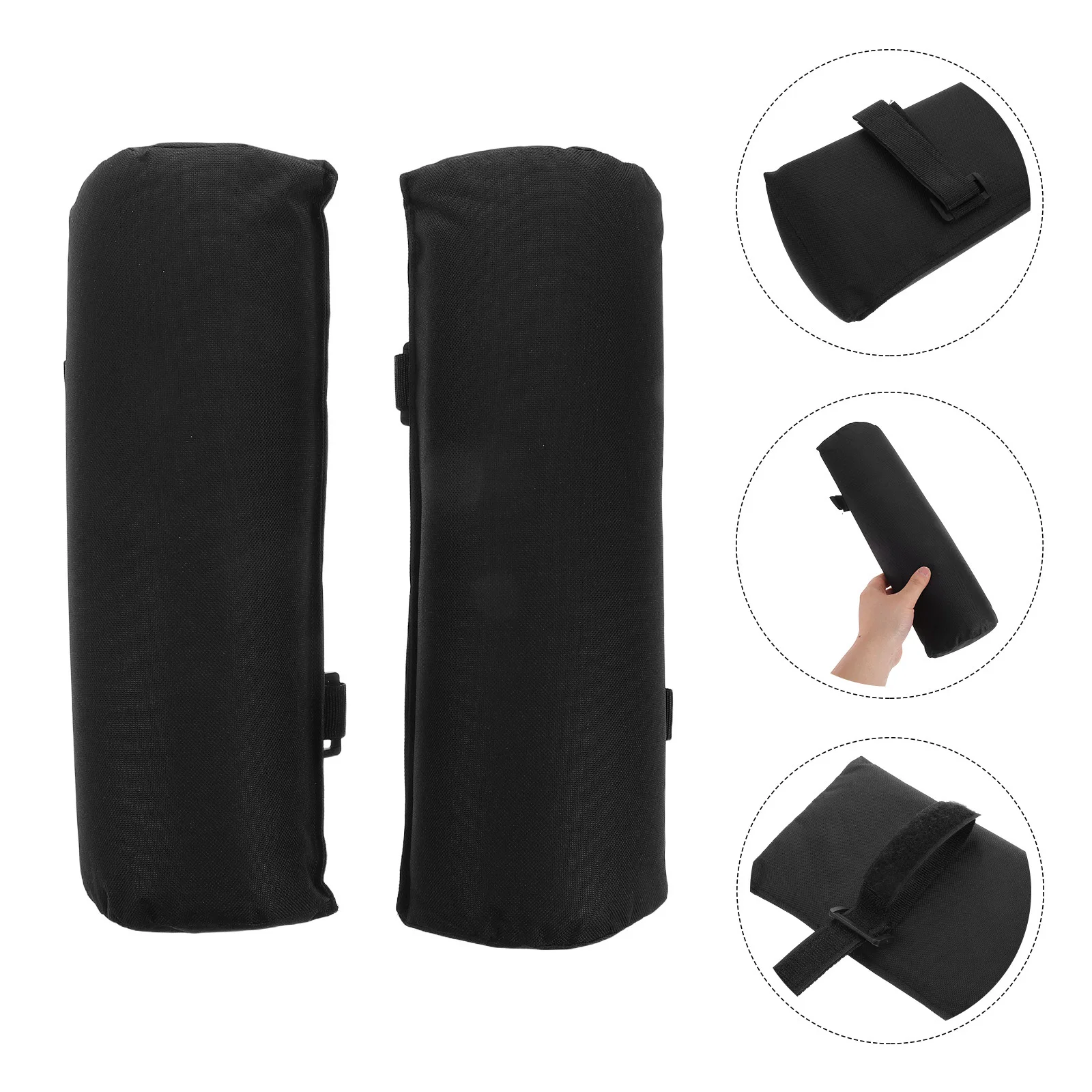 

1 Pair Foldable Chair Armrest Pads Comfortable Outdoor Cushion For Patio Lounge Chairs Replacement Accessories Armrest Cushion