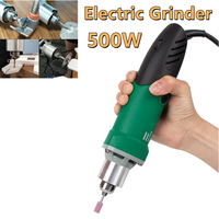 500W High-Speed Electric Grinder Engraving Electric Grinder Miniature Electric Drill Chuck Electric Grinder Power Tools