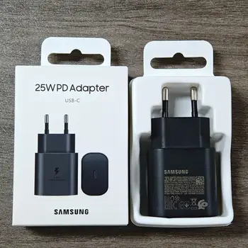 Nabíječka Samsung 25W PD Super Fast Charge Adapter pro Galaxy S25 S24 S23 S22 S21 S20 Z Flip Fold 7 6 5 4 3 2 A16 A26 A36 A56 A17 10 nejlepší prodej originální nabíječka samsung - №8