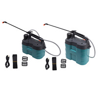 8L 5L Electric Sprayer Small Leak Proof High Pressure Electric Backpack Sprayer for Lawn Garden Portable Backpack Sprayer