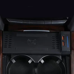 For Mercedes Benz W212 E Class E200 E260 E300 2010-2015 15W car wireless charger phone charger fast charger charging pad