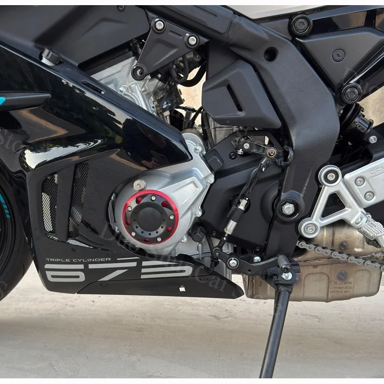 For CFMOTO 675NK 675SR Engine Side Cover Protective Accessory Anti-Drop Cover Left & Right Modification for Motorcycle