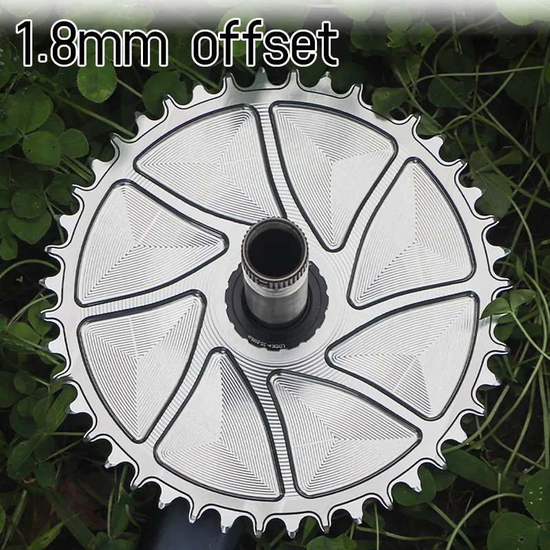 

Direct Mount Star Single Chainring Aero Chain Ring Silver 40t 42t 44t 46t 48t 50t 52 Chainring For Shimano Slx M7100 M8100 M9100