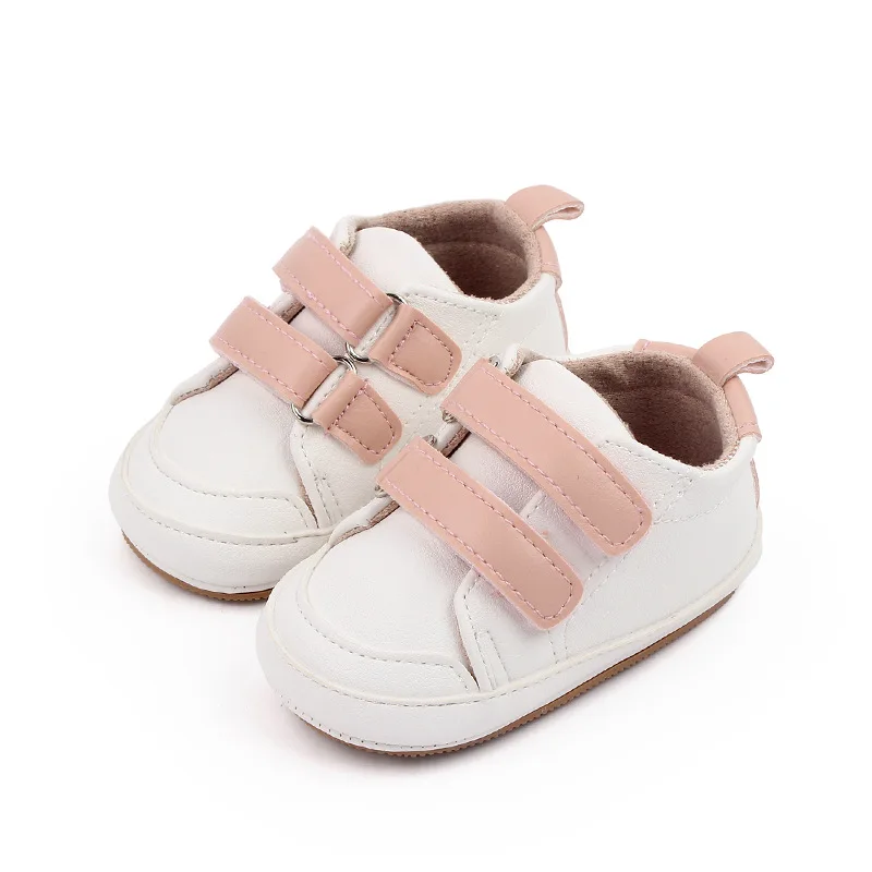 Fashion Newborn Boy Sneakers Infant Shoes for 1 Year Old Soft Rubber Sole Crib Shoes Toddler Girl Trainers 0-18 Months Baby Item