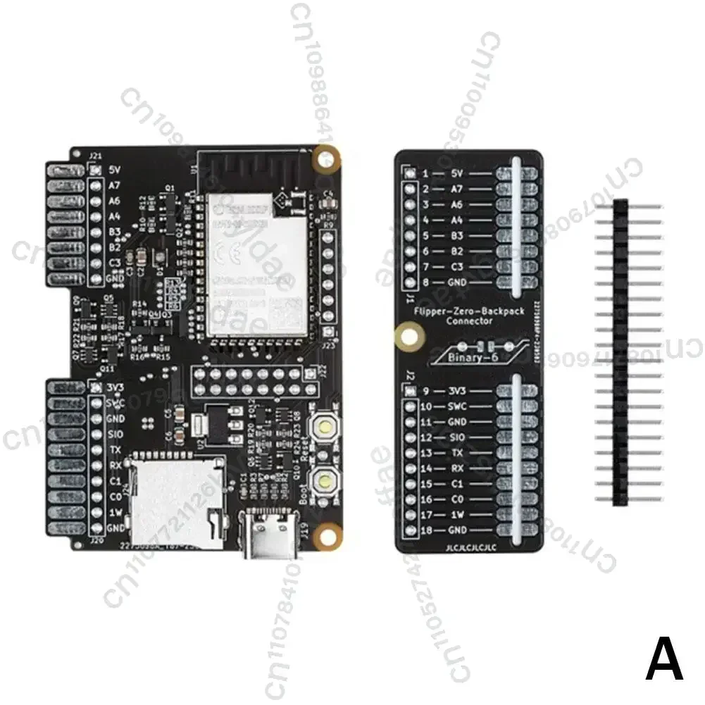 B-M 1set Suitable For Flipper Zero WiFi Backpack ESP32 Kit Both Built-in And External Versions Game Console Specific Components - view 2