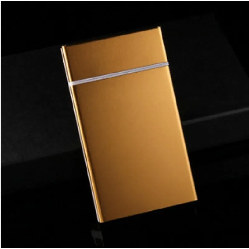 Women's creative slim cigarette box, cigarette box with automatic pop-up lid