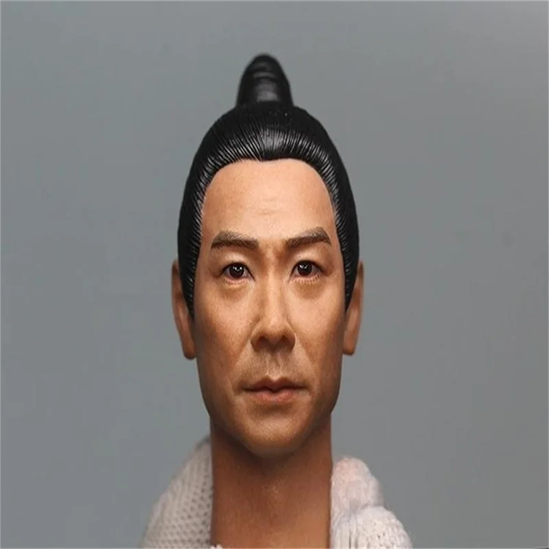 

Hot Sale 1/6 Male Soldier Asian Actors Zhao Wenzhuo Qi Jiguang Head Carving Model Toy Fit 12'' Action Figure Body In Stock