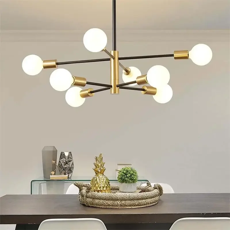 Nordic Chandeliers Living Room Magic Bean Glass Pendant Lights Bedroom Decoration Kitchen Island Led Lamp Dining Table Lighting