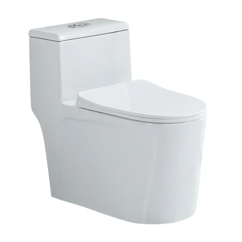 

Large-diameter super-cyclone siphon conjoined toilet water-saving ceramic toilet with odor-proof, splash-proof, frost