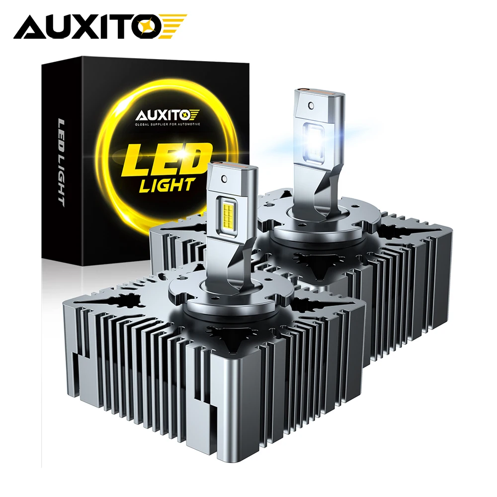 

2Pcs D SERIES D1S D3S LED Car Headlights Bulbs Canbus D2R D2S D4R D4S D5S D8S Turbo Lights 6000K Auto Lamp HID Conversion Kit