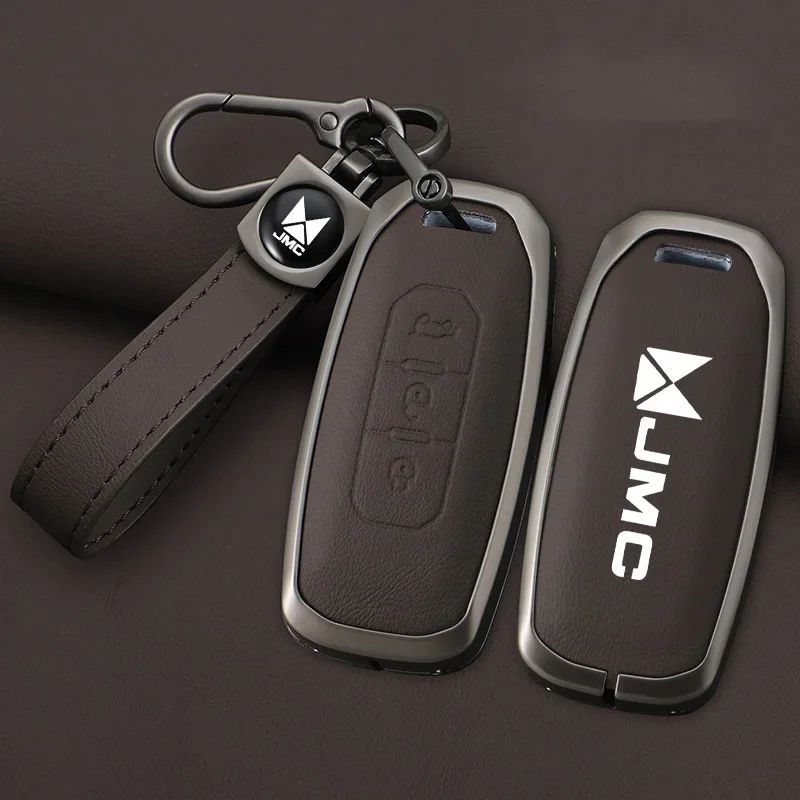 Zinc Alloy Car Smart Remote Key Cover Case Protector Shell For Ford Jiangling JMC Domain Tiger 7 9 Territorial Auto Accessories