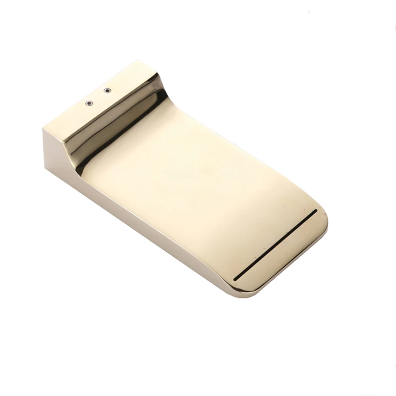 LANGYO Waterfall and Rainfall Shower Head Concealed Brass Bathroom Square Shower Heads Faucet LT-304B