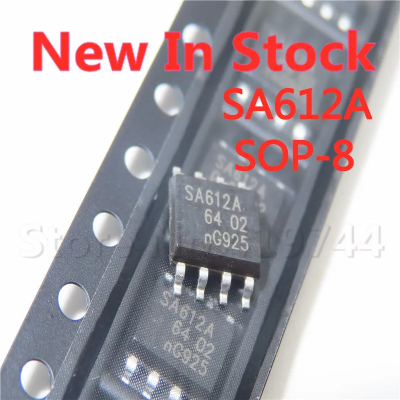 5PCS/LOT SA612 SA612A SA612ADR SOP-8 SMD integrated IC circuit chip In Stock NEW original IC