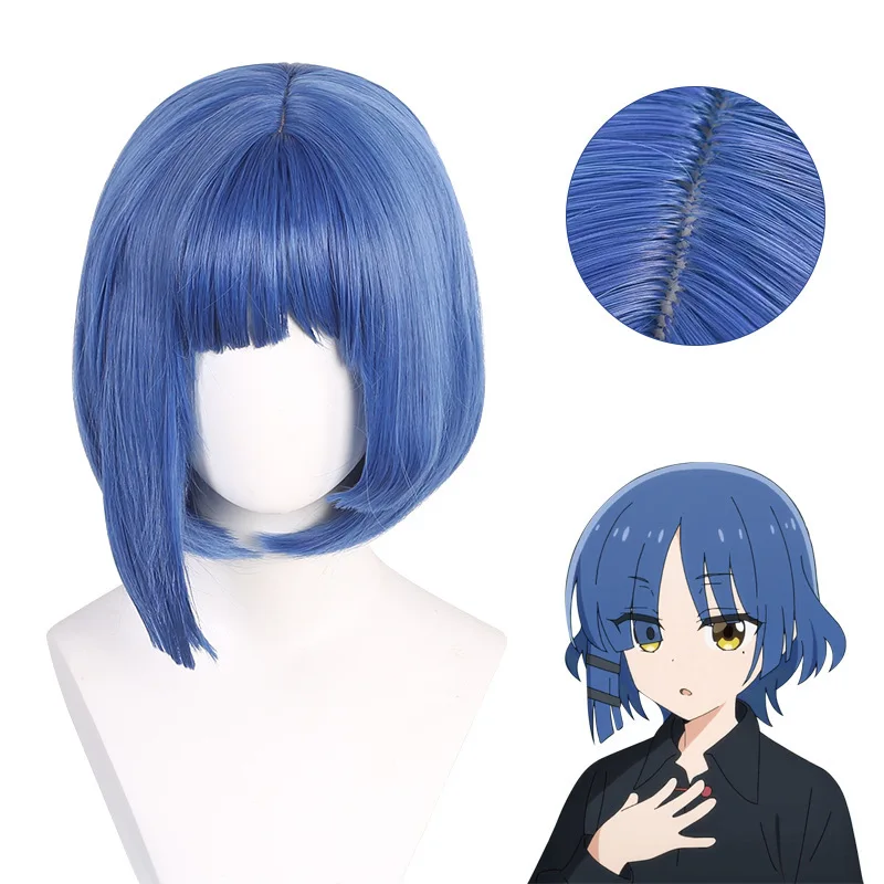 Lonely Rock Kikuri Hiroi Ryo Yamada Doku Gotou Hinata Ijichi Parrucca Cosplay Parte superiore del cuoio capelluto