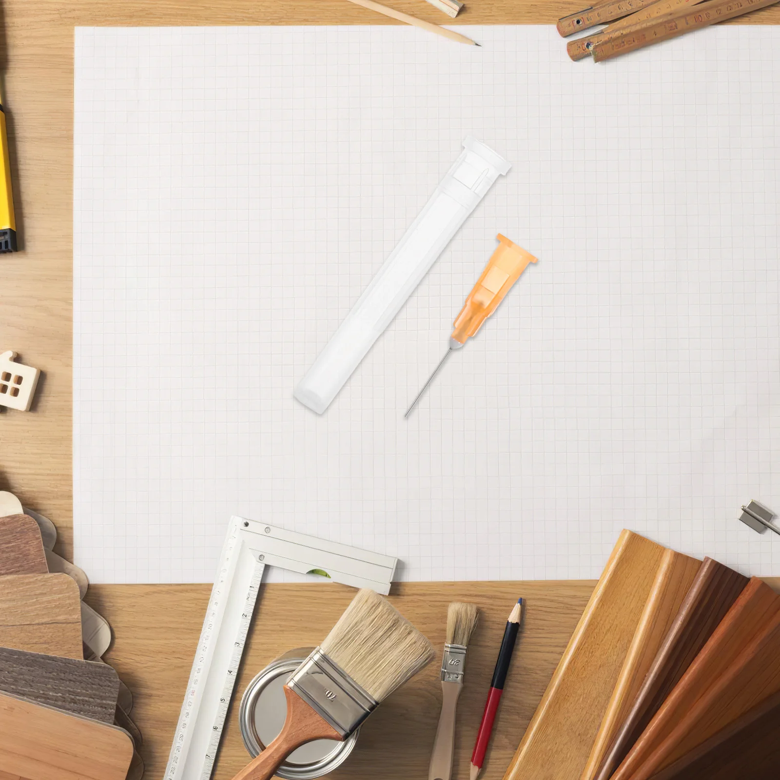 

100 шт., игла для геля, промышленные насадки для дозатора жидкости, пластиковые сменные иглы из нержавеющей стали для чернильного клея, смазка 25 г