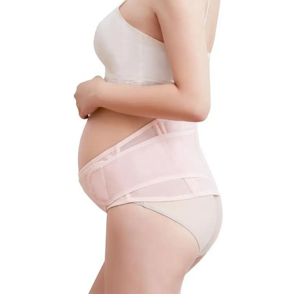 

Дышащий пояс для поддержки живота для беременных, регулируемый поддерживающий пояс для беременных женщин, эластичный, удобный