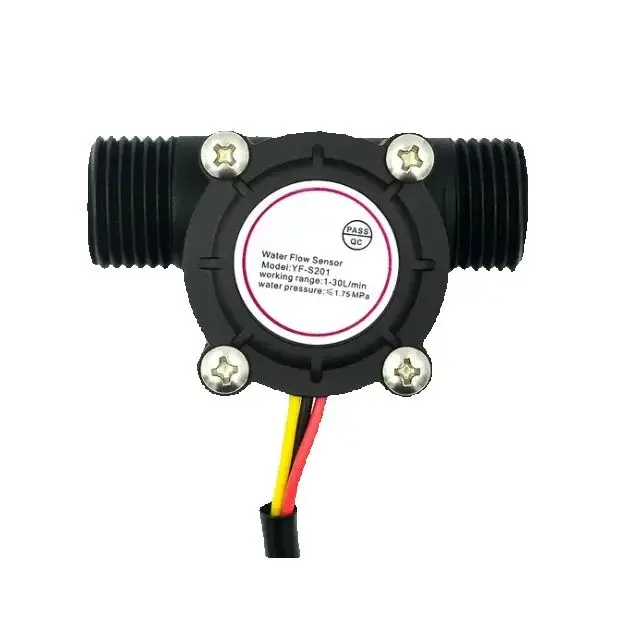 YF-S201 water flow sensor 4/6 points G1/2/3/4 interface FS300A drinking fountain Hall flow meter