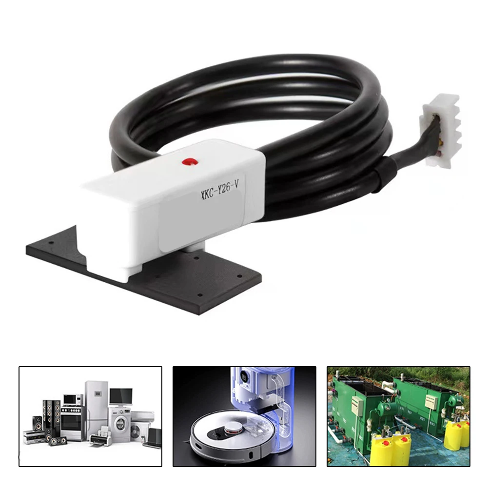 

DC 5-24V Non-Contact Liquids Water Level Sensor Induction Switch Detector Supports NPN PNP V For 12mm Large Pipelines