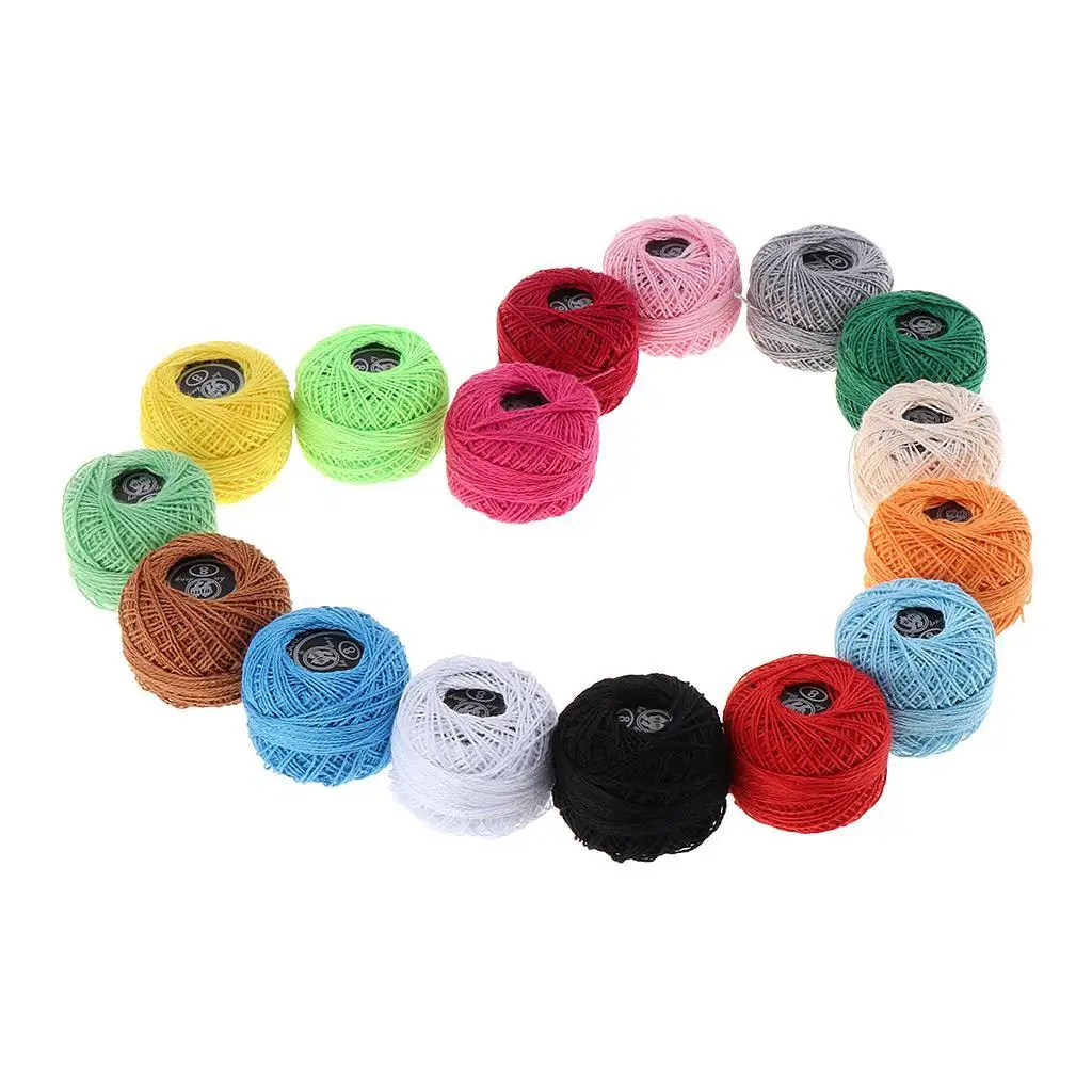 

Embroidery Thread Set Cotton Multicolor Spools for Machine Sewing Hand Stitching and Craft Making