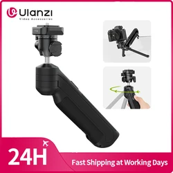 Ulanzi TT38 One-click Quick Release Tripod Uka Tripod Top Handle Grip for Camera Netting bracket with a Hidden Hook 180° Tilt