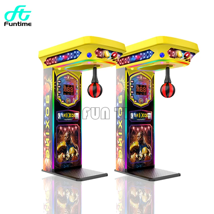 Arcade Boxing Game Machine Electronic Hammer Boxing Machine gioco a gettoni Punch Boxing Machine