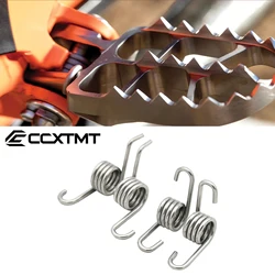 Motorcycle Foot Rest Footpegs Pedals Spring For KTM SX SXF EXC EXCF XC XCF XCW XCFW FREERIDE ADVENTURE SUPER MOTO/R/T Universal