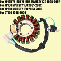 Generator Stator Coil For Yamaha DT150 YP 125 150 180 Majesty 5DS-85510-00 5DS-H5510-00 YP125 YP125E YP125R YP150 YP180 Majesty