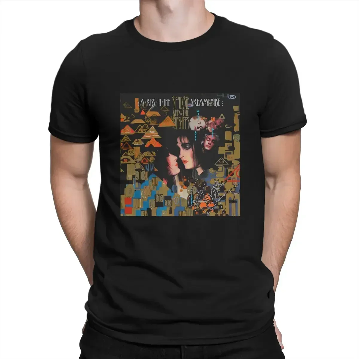 New Arrival Casual One Of The Representatives Of Gothic Music T-Shirts for Men Cotton T Shirts Siouxsie And The Banshees Short