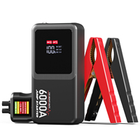 AdoreTrip 16000mAh Car Jump Starter Portable Power Bank 6000A Peak Emergency Battery Booster for Vehicles