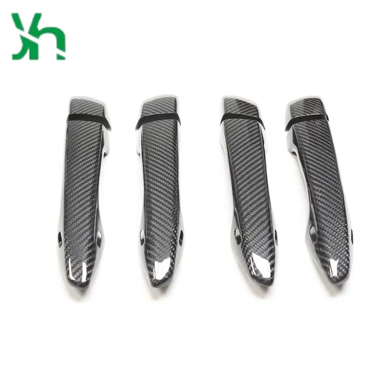 بالنسبة لكزس GT هو غطاء مقبض الباب الجانبي من ألياف الكربون الحقيقية ES GS RX Classic #6