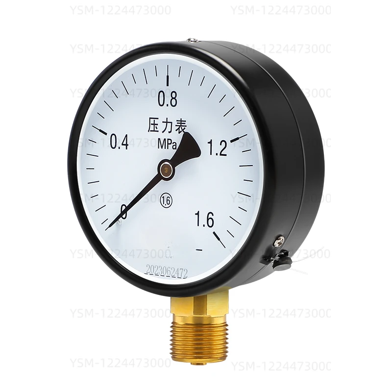 Pressure gauge Air pressure Vacuum water pressure