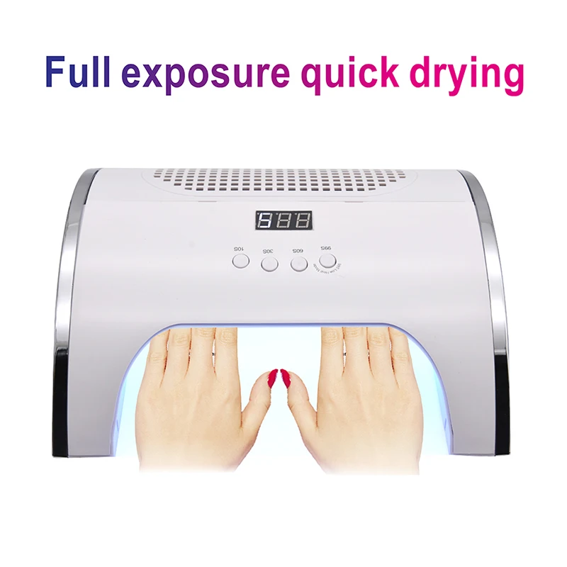 مكنسة كهربائية متعددة الوظائف لإزالة الأظافر للتقليم 2 في 1 آلة طلاء الأظافر