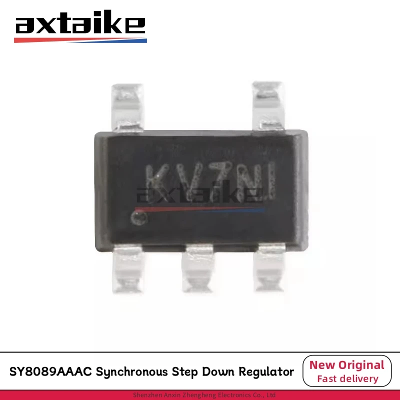 

10PCS SY8089AAAC SOT23-5 SY8089 KV*** SMD High Efficiency 5.5V 2A Continuous 3A Peak 1MHz Synchronous Step Down Regulator IC