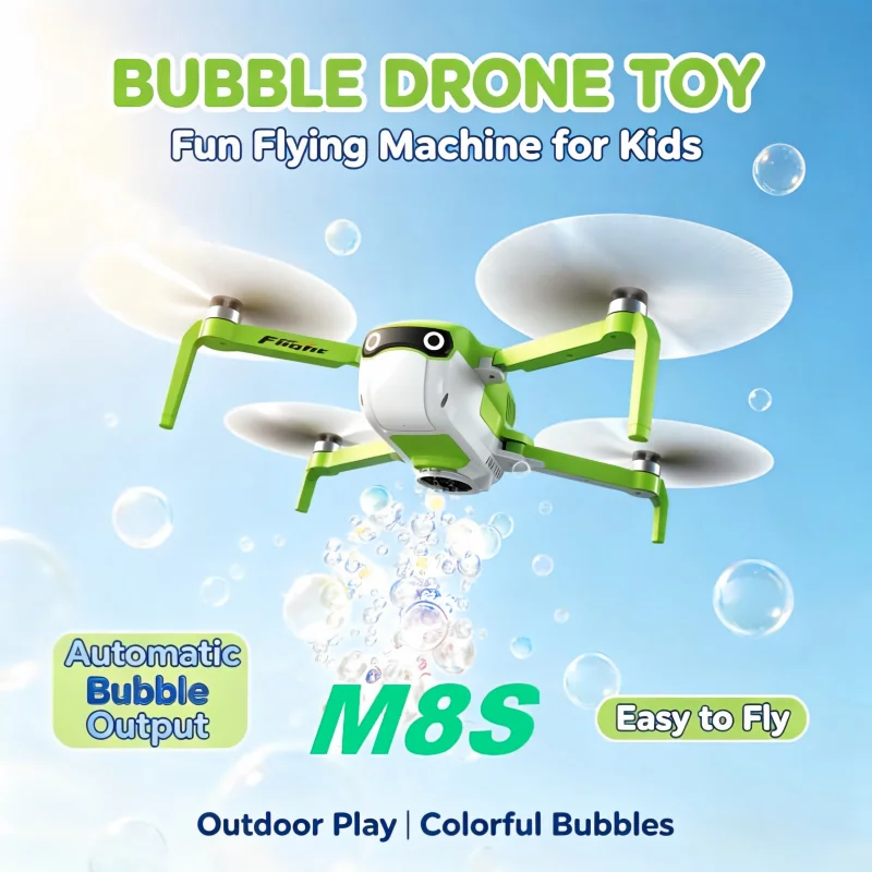 Party Games Easy Kids - 어린이를 위한 M8S 버블 드론 장난감
