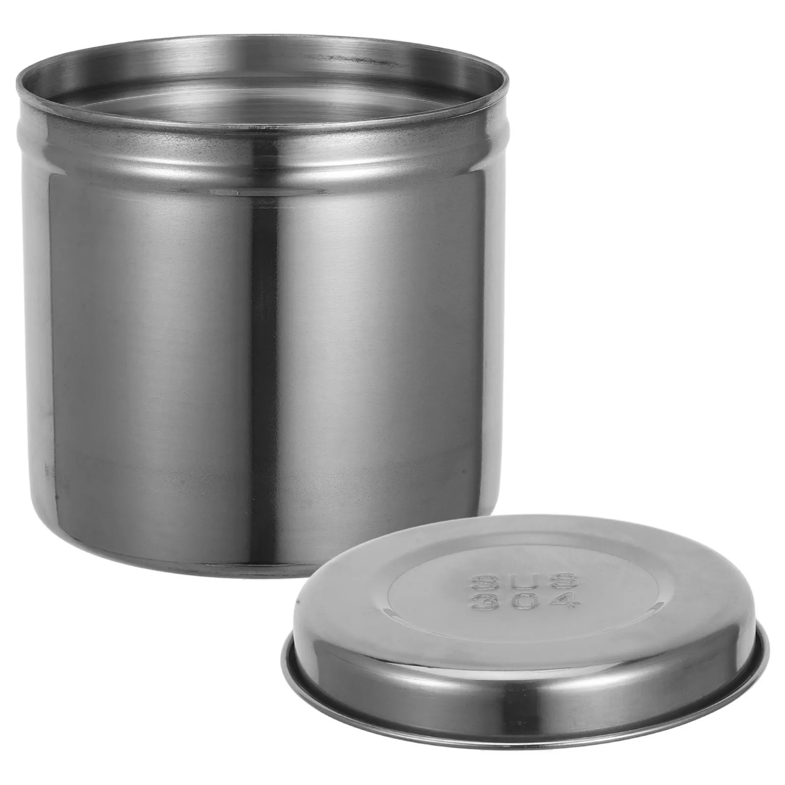 

Stainless Steel Unguent Jar 500Ml Waterproof Storage Container For Cotton Balls Gauze Dressings Medical