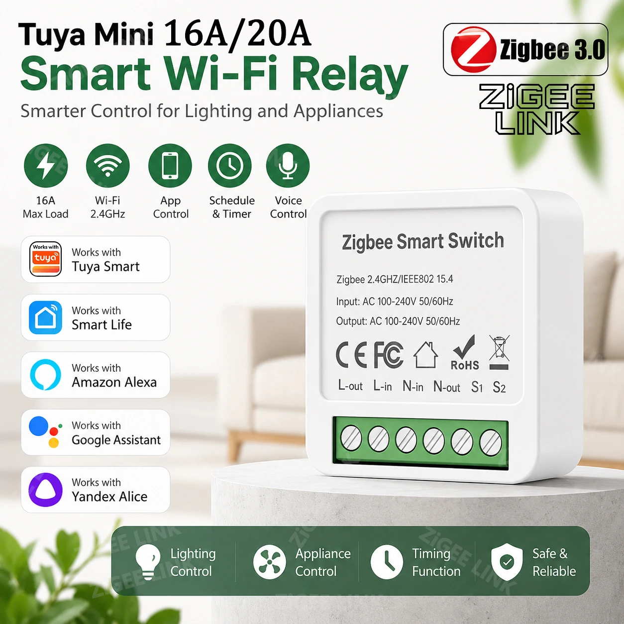 Diy Home Automation System - WiFi Zigbee Akıllı Anahtar Modülü 2
