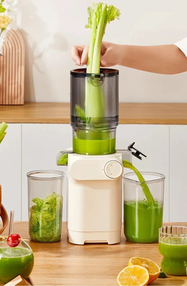 

Juicer juice residue separation raw juice machine household automatic slow grinding large diameter free cutting